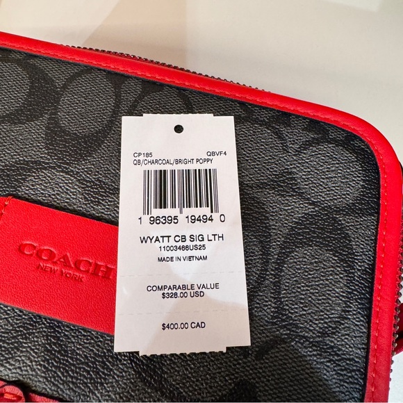 coach Wyatt Crossbody In Colorblock Signature Canvas cp185 - Picture 3 of 8